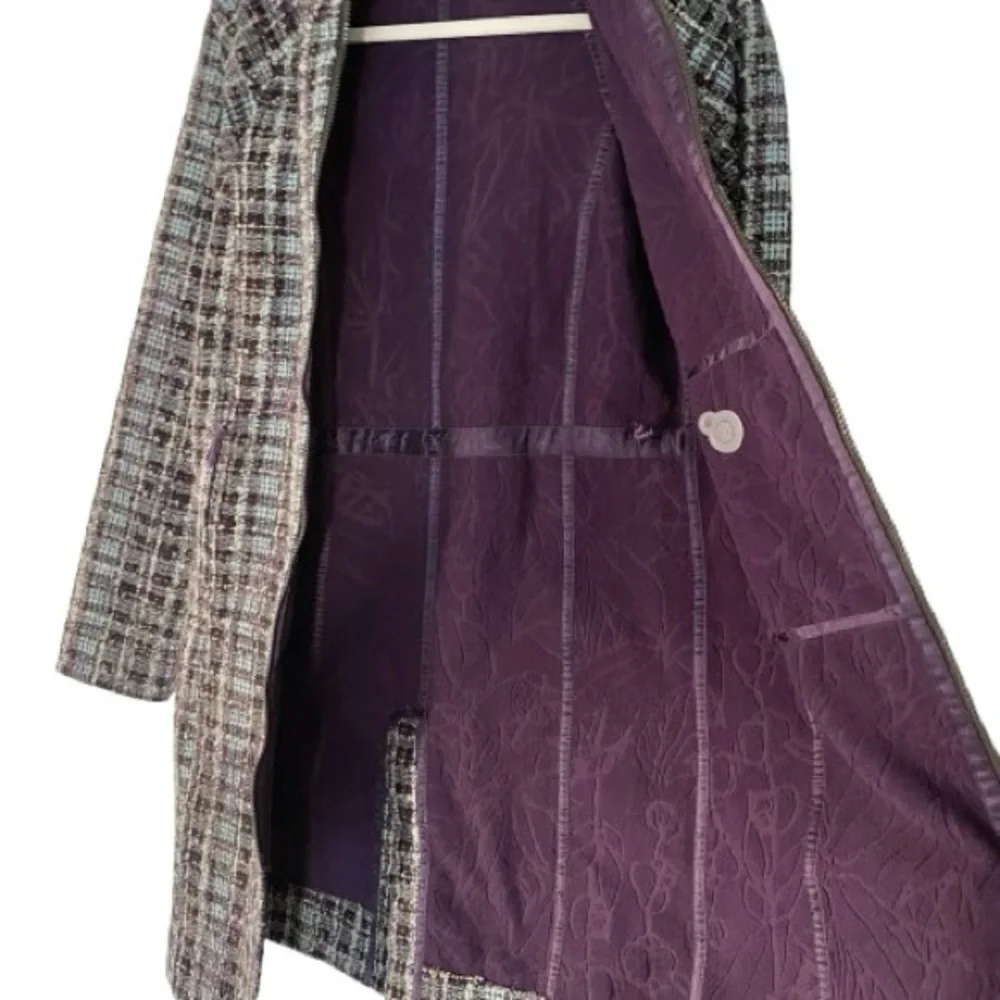 LULULEMON RARE Après Yoga Boucle Tweed Jacket
